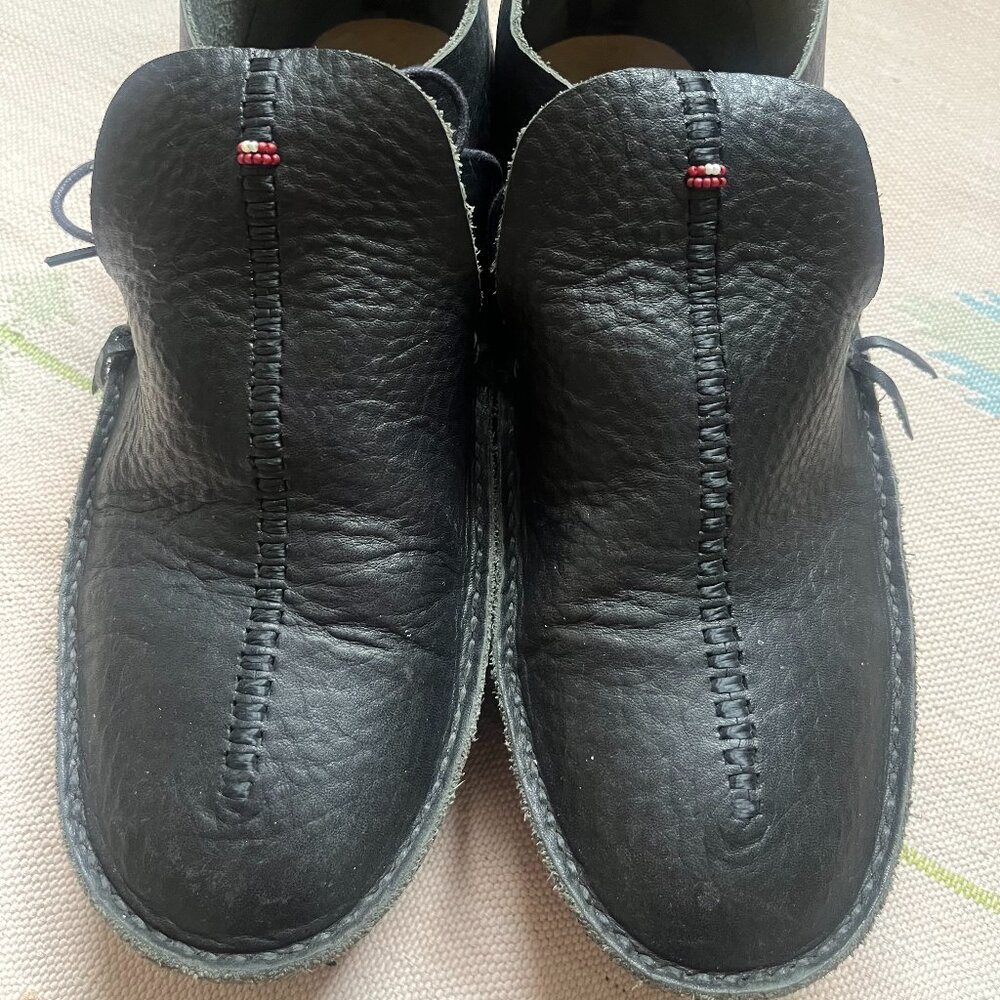 RAKU black moccasin, size 9.5